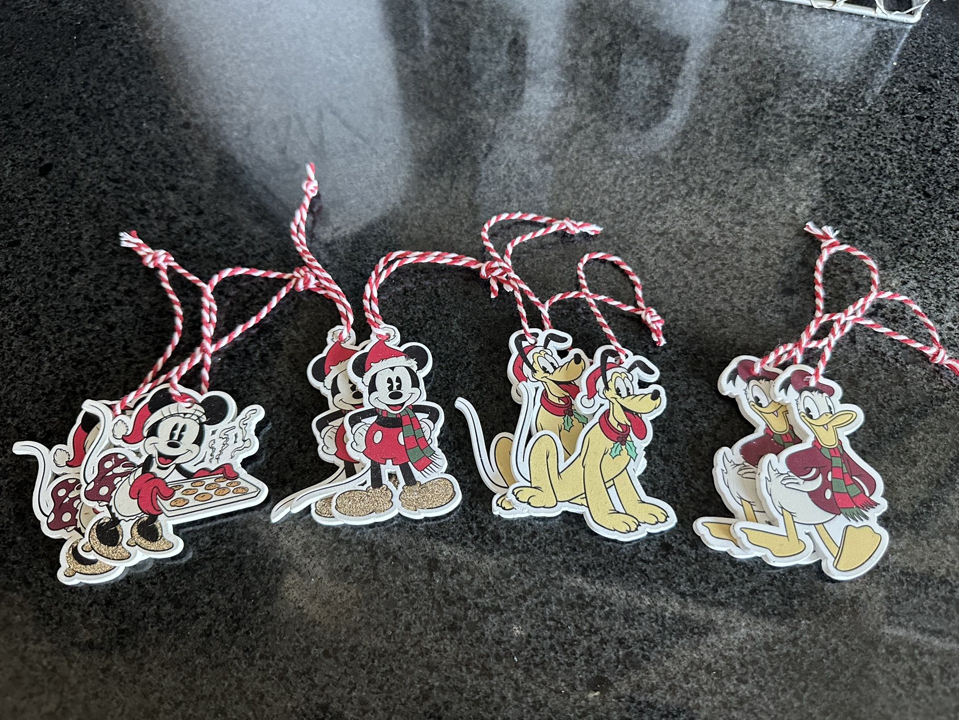 Disney Mickey Minnie Donald And Pluto Xmas