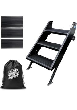 Ultimate RV Step Covers 3 Pack – 19.5” | Durable, Cleanable, Non-Slip Camper Step Covers Compatible with MORryde Steps | Easy to Install and Remove, S