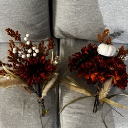 Fall Bouquet Set Of Two 