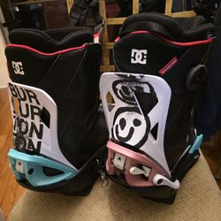 Burton step on Binding With DC boots