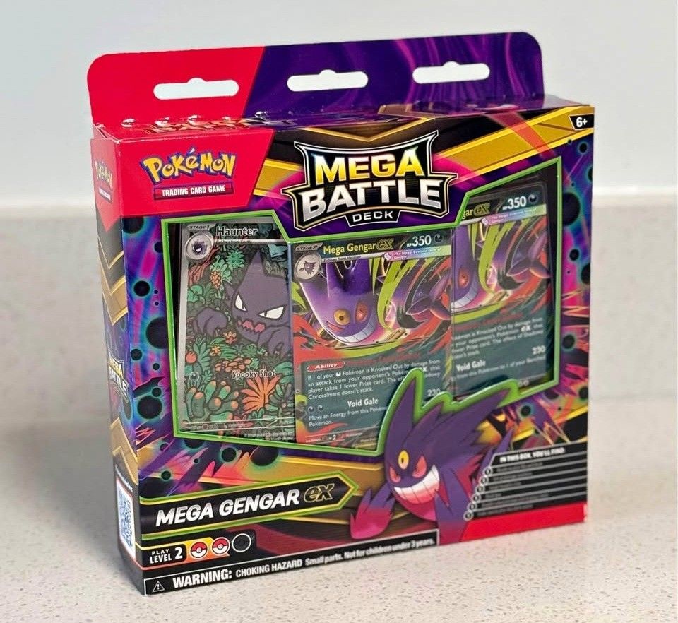 Pokemon Mega Gengar Battle Deck [New]