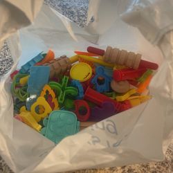 Bag Of Play Doh Items 
