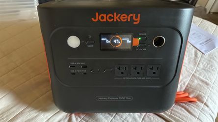 Jackery Explorer 1000 Plus Portable Power Station – 2000W / 1264Wh LiFePO4