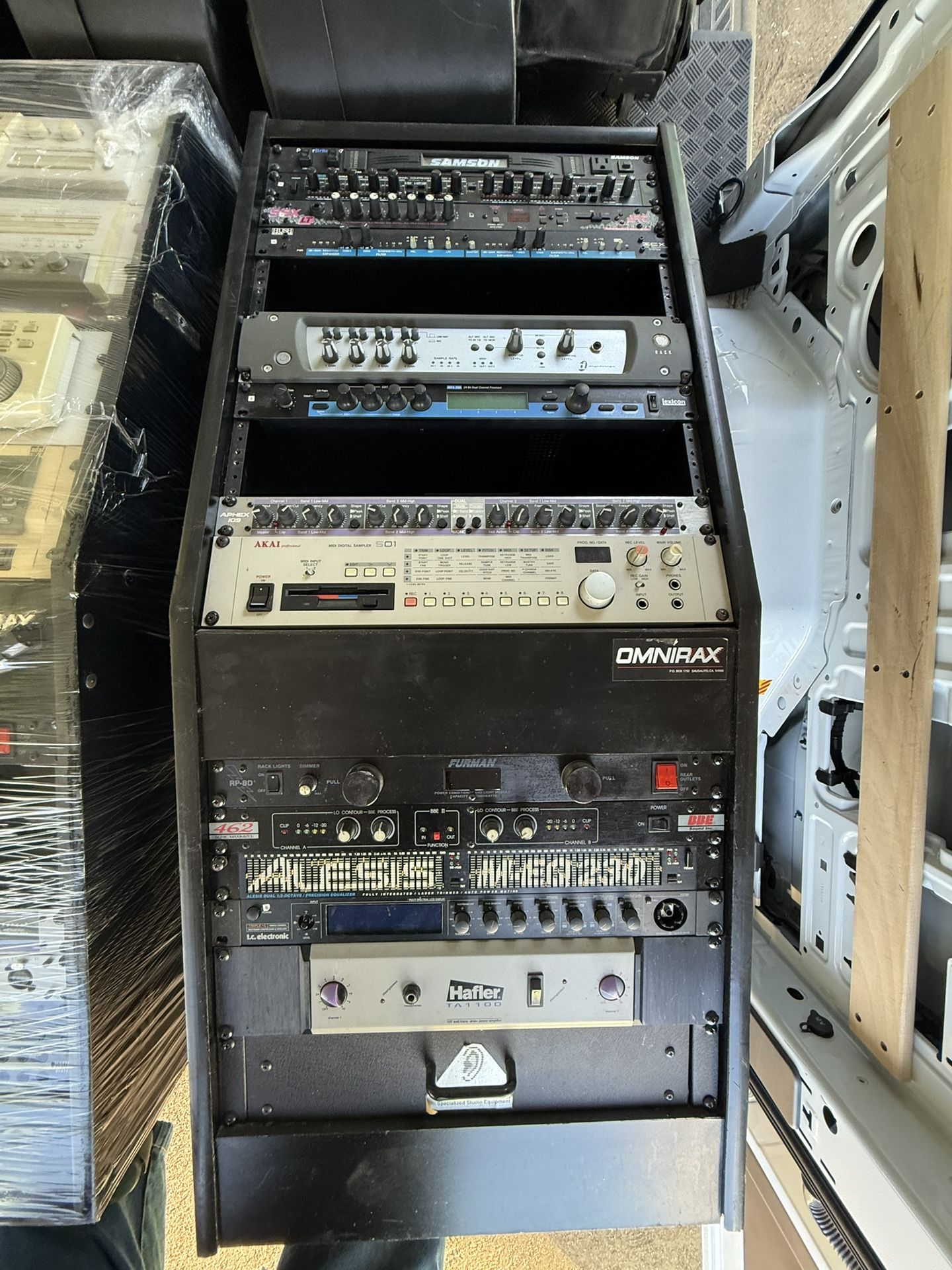 Audio Rack Gear Recording
