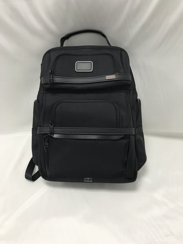 TUMI Alpha Brief Backpack in black