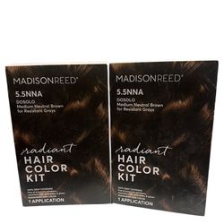 New Madison Reed Radiant Hair Color Kits – Medium Neutral Brown (5.5NNA) 🤎