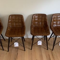 New Leather Stool 