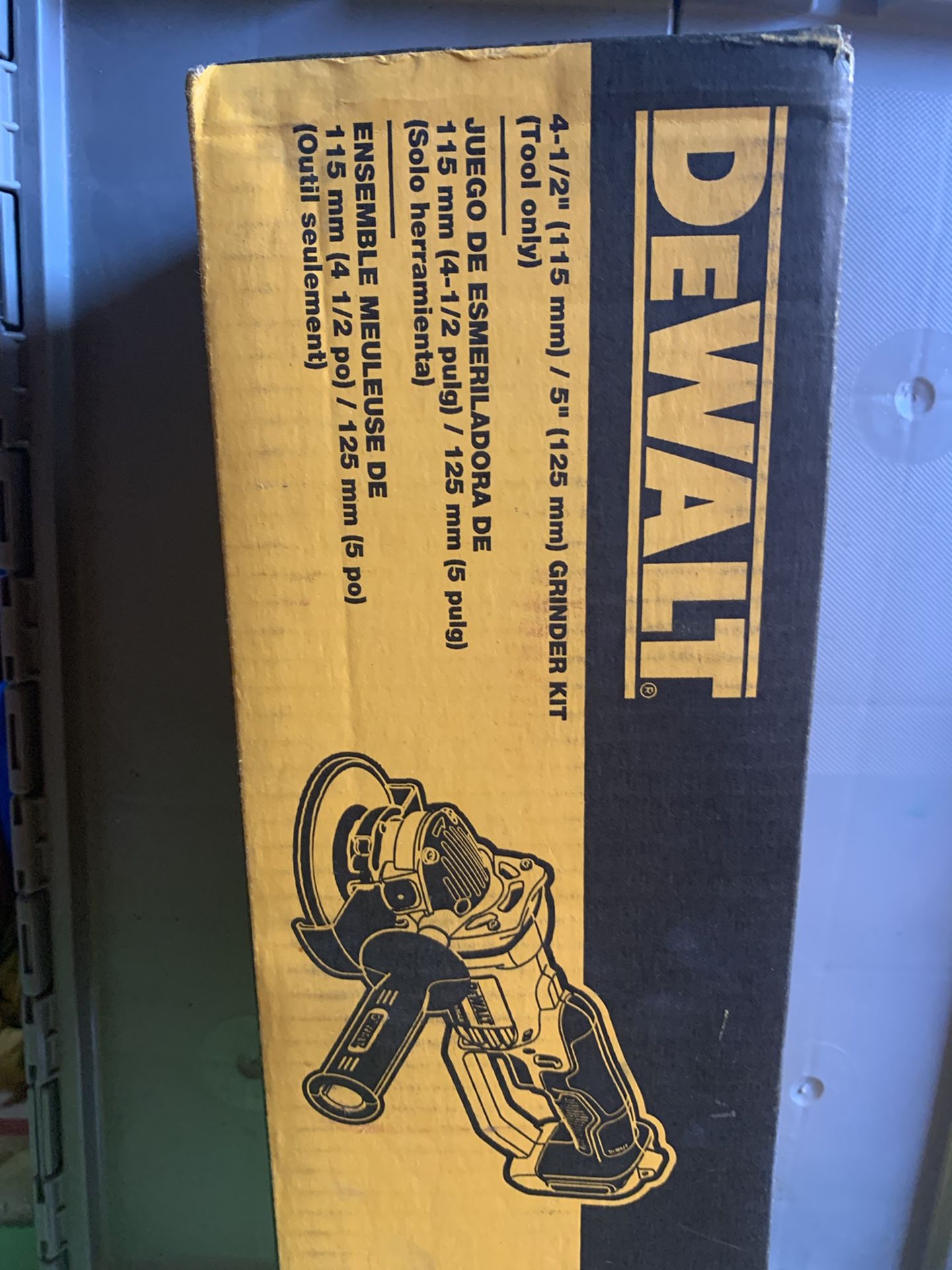 Dewalt Grinder New in Box. Tool Only $75