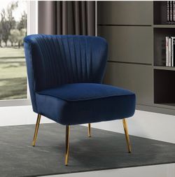 HULALA HOME Velvet Accent Chair