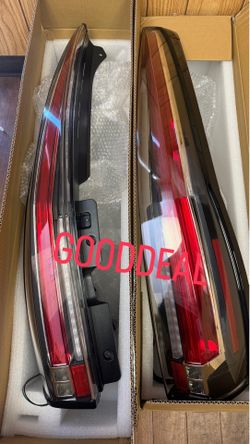 Brand new Fit 2007-2014 Chevy Tahoe Suburban | GMC Yukon 2 in 1 full LED Tail Lights Set Black taillight lamp