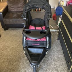 Expedition Jogger Travel System With EZ Flex Loc  Infant Car Seat With Base 