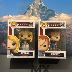 Pop Figures Chuckie And Bride Of Chuckie