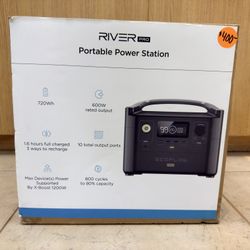 RIVER PRO PORTABLE POWER STATION GENERATOR 