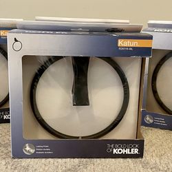 KOHLER Katun Towel Ring in Matte Black