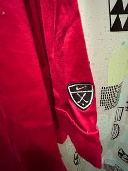 Tiger woods Nike vintage polo golf dri fit red
