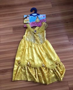 Beauty and the Beast Belle Halloween Costume Kids Dress Size 7/8