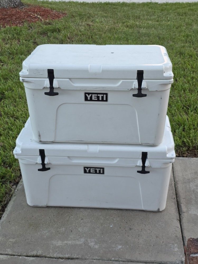 Yeti Coolers...Read Description
