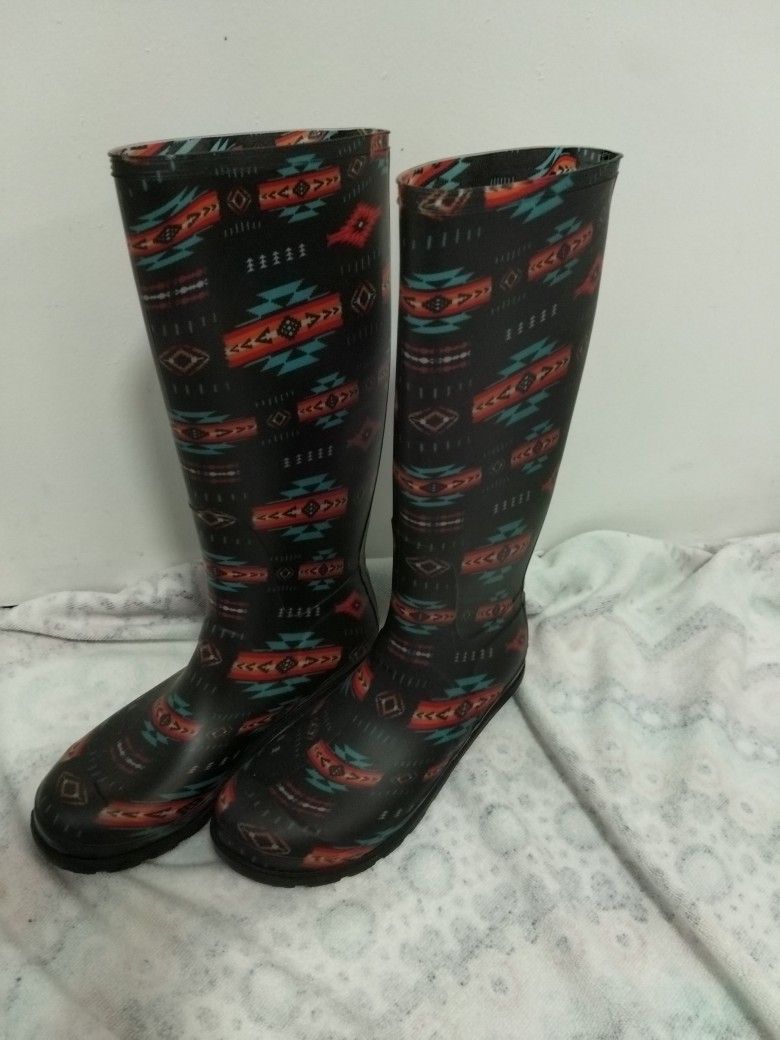 Rubber Rain Boots