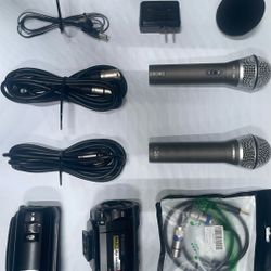 Camcorder And Microphone Set
