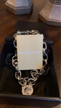 Michael Kors Necklace Silver