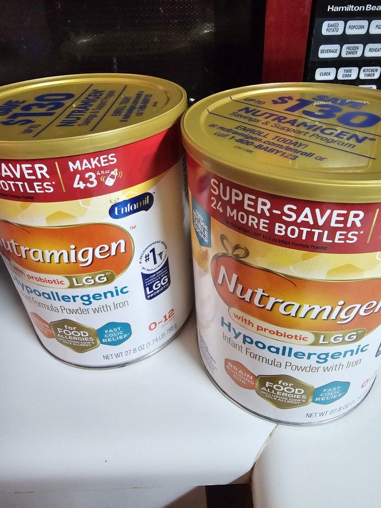 Enfamil Nutramigen With
Enflora Lgg Hypoallergenie
Infant Powder Formula