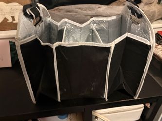 Insulated food trunk organizer
