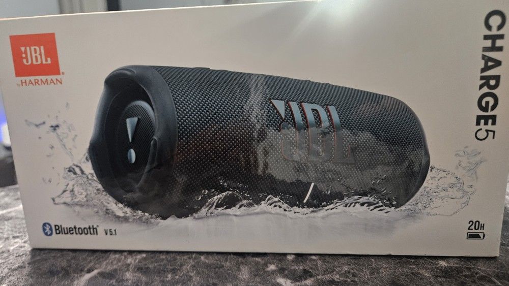 Brand New Jbl Charge 5 Bluetooth Speaker 