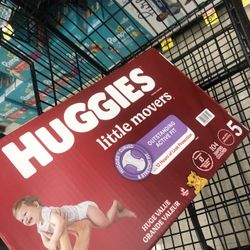 Diapers Huggies Red box