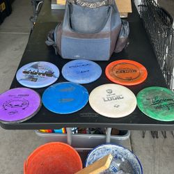 7 Disc And A Nice Innova  Backpack 