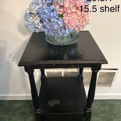 Vintage stand, lamp table, nightstand, side table,  entryway