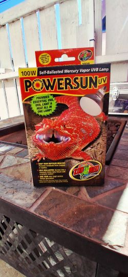 Zoo Med PowerSun UV Self-Ballasted Reptile Lamp (100W)