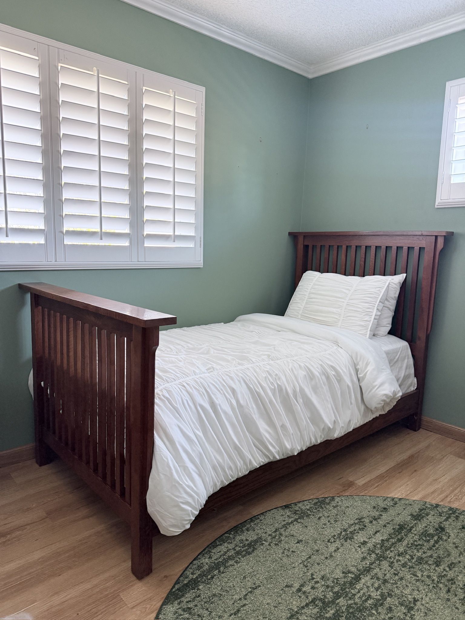 Twin Mission Style Bed Frame