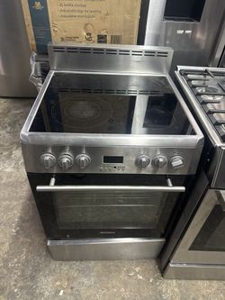 stove  stainless new 24