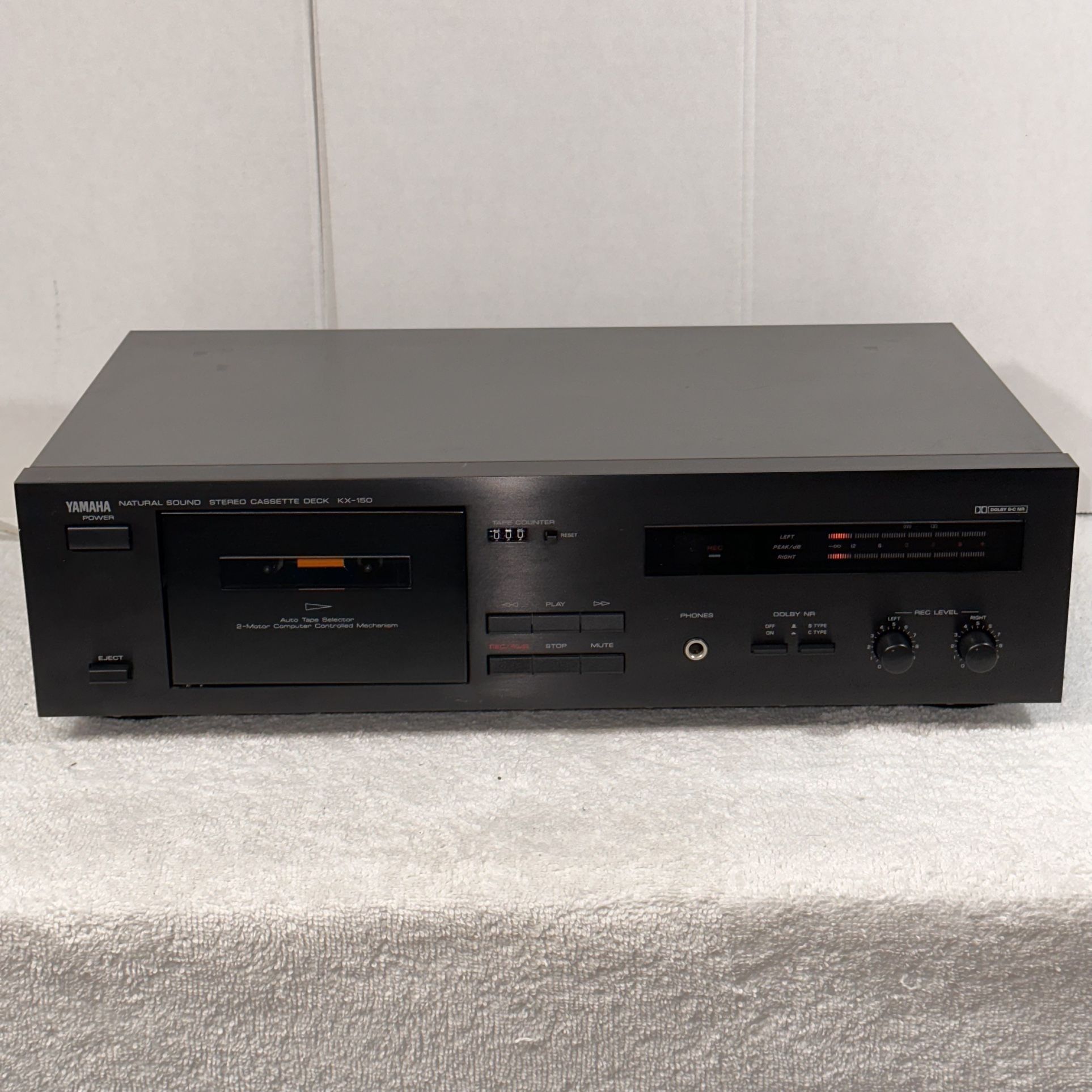 Yamaha KX-150 Cassette— Good Condition—Plays Great