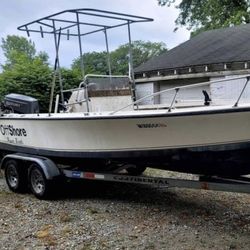 OFF SHORE 1993 22Vcc Center Console Boat & Trailer