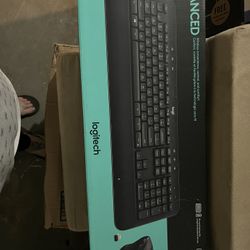 Logitech Keyboard/mouse Combo Wireless -new