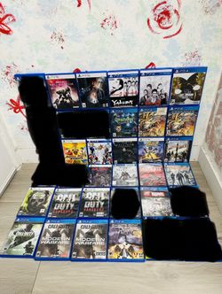 Playstation 5 Games And PlayStation 4 Games ( Used , Tested Working )  Read Description)