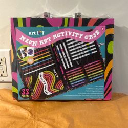 art 101 Neon Art Activity Case