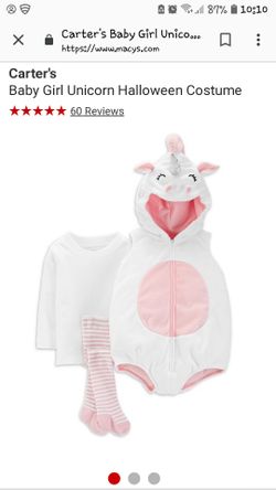 Cute unicorn for 3-6 Month baby all pieces included