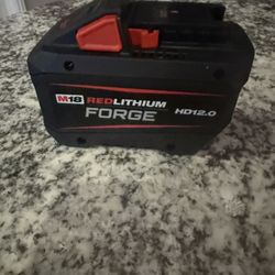 M18 Red Lithium Forge  HD 12.0 Battery (only Battery)