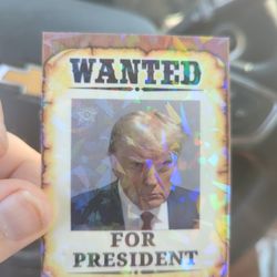 Donald Trump  Wanted For President 