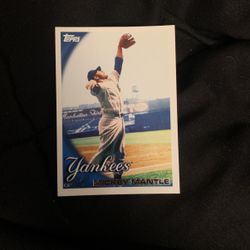 Mickey Mantle Baseball Card