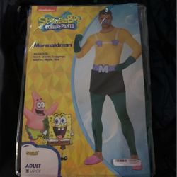 Mermaidman SpongeBob Costume