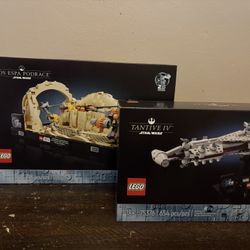 Retire Star Wars Lego Set Of 2 
