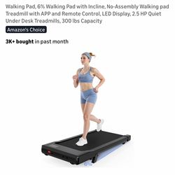 New  Lacuffy walking pad / treadmill never used