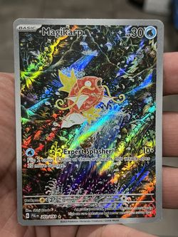 Pokemon TCG Paldea Evolved Magikarp 203/193 Illustration Rare  MP holo 2023 