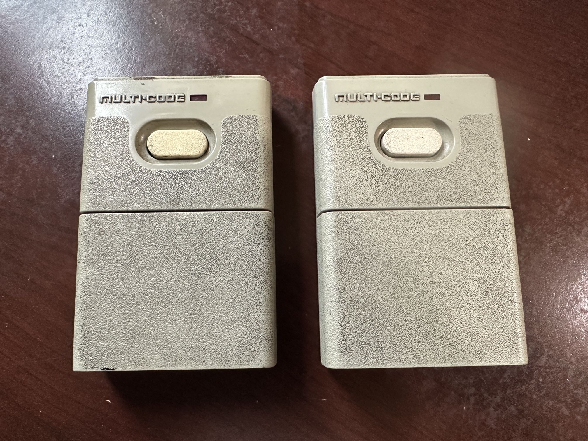 Multi Code Remotes Used