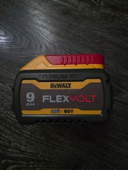 Dewalt flex volt 9ah battery