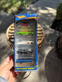 Hot Wheels Gift Pack 2000 Mattel (25372) MOTORIN’ MUSIC Pack