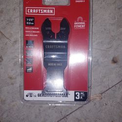Craftsman 1 - 1/4 In Three Pack Oscillating Blades